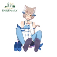 EARLFAMILY 13cm Re Zero Felix Femboy Cute Car Sticker Motorcycle Suitcase Fashionable Graffiti Decor