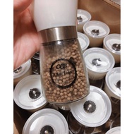 100% BIJI LADA HITAM/PUTIH TEMPATAN 100GRAM + BOTOL KISAR / ORGANIC LOCAL PEPPERCORN + PEPPER GRINDER / 本地纯胡椒粒100G+研磨器