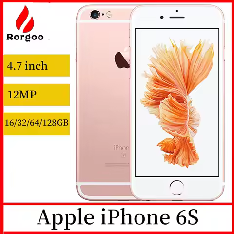 Apple iPhone 6S Original Unlocked Mobile phone 4.7" Dual Core 16/32/64 GB 2GB RAM 12.0MP 4G LTE IOS 