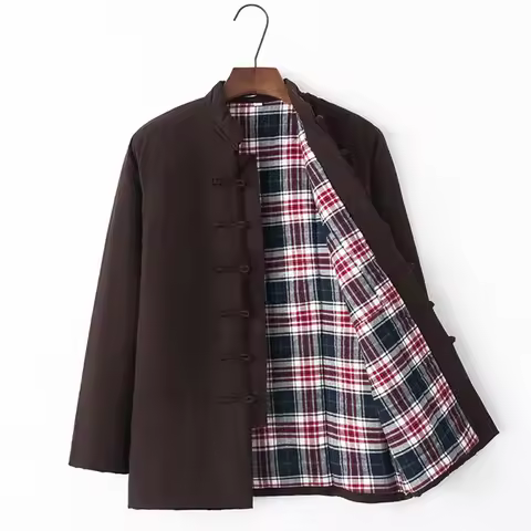 New Winter New Chinese Traditional Men's Cotton Padded jacket Coat Brand Designer Kung Fu wadded jac