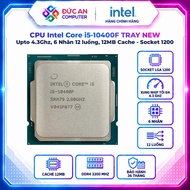 Intel Core i5-10400F CPU (Tray, New)