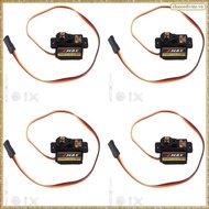 [K O G X] 4X  ES08MA II Servo Motor Metal Gear Servo ES08MA Servo 12g Servo Motor Torque 1.8kg Mini 