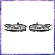 (GPBS) Car Rear View Side Mirror LED Turn Signal Indicator Light for W211 S211 W463 W461 C/E Class 2