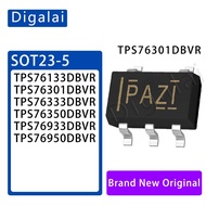 5PCS TPS76301DBVR TPS76933 TPS76950 TPS76133 TPS76333 TPS76350 SOT23-5 LDO Linear Regulator Chips