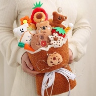 Capybara plush doll bouquet Cute Capybara doll toy Birthday gift bouquet Valentine gift bouquet