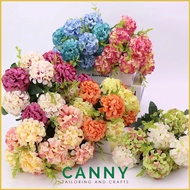 (1pcs) Bunga Hiasan Palsu Hydrangea / 5 Head Artificial Mini Hydrangea / Bunga Mini Hydrangea Flower