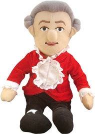 The Unemployed Philosophers Guild Wolfgang Amadeus Mozart - Little Thinker - Plush Doll