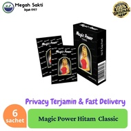 [TERMURAH JOSS] Tissue Antiseptic Magic Power Hitam 6's, TISU SUPERMAGIC, POWER MAGIC, TISU TAHAN LA
