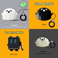 【Stock Ready】Case for Edifier W260NC Creative and Cute Pattern Silicone Earphone Soft Cover with Hoo