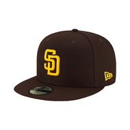 NEW ERA 59FIFTY 5950 MLB Player Cap Cleric Away Brown Baseball Cap Cap [TCC]
