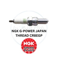 NGK G POWER SPARK PLUG CR8E Y15 Y16 NOUVO LC EGO LC FZ150 VS125 VR125 ELEGAN VTS 200 T2 250 BELANG