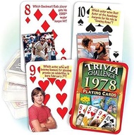 Flickback Media, Inc. 1978 Trivia Playing Cards: 41st Birthday or 41st