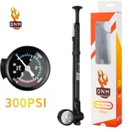 DNM Bicycle Air Fork Pump Rear Shock Pump 300 PSI Bicycle Tire Pump Motorcycle Tire Pump