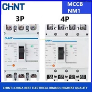 CHINT MCCB Molded Case Circuit Breaker NM1 EZC100 NSX100 NSX100N  EZC100F EZC100H 10A-630A 3P 4P 125