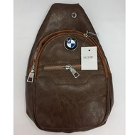 [LOCAL SELLER] BMW Sling Bag Men's Fashion Bag Chest Bag Crossbody Bag Sling Bag Shoulder Bag Bag Da