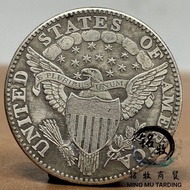 One Eight Zero Zero Year Foreign Rare American Statue of Liberty Old Silver Yuanying Foreign Coin Ol