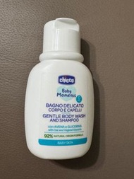 Chicco Baby Moments 溫和沐浴露洗髮露50ML