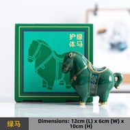 Ceramic Horse Decorative Figurine Small Tang Horse Green Horse Black Horse Promotion Decoration for