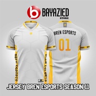 New Bren Esports T-shirt Jersey 2023 Gaming Jersey Customize CUSTOM Ml Free Nickname MPL Gaming Jersey Philippines Season 10 S10 Bren Lang Malakas Esports Jersey Customized Ph Codm