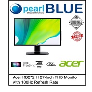 Acer KB272 H 27-Inch FHD Monitor with 100Hz Refresh Rate | 1ms Response Time