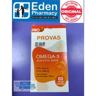 Provas Omega 3 Acid Ethyl Esters Fish oil ( 60's )