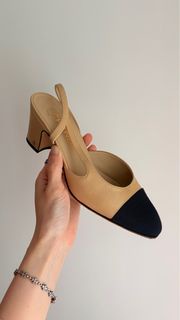 Chanel 鞋 slingback