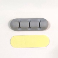 USB線 充電線收納器 固定器 3孔