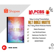 PCBS NLT Holy Bible Matte Midsize Hardcover (FONT SIZE 7.5) New Living Translation - NLT Bible