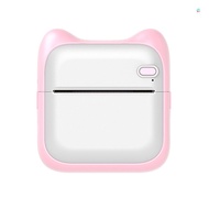 Portable Pocket-size Printer Wireless BT Thermal Printer Simple Operation Support Photo Notes Errors Text Memo Printing Pink