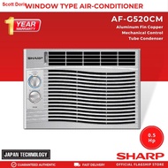 COD ♚Sharp AF-G520CM 0.5 HP Aircon Manual Control Window Type Air Conditioner