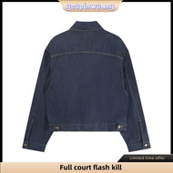 Afterall Work Jacket Denim FETUS Boxy Fit Oversize Dark Blue Denim 12oz Boxy Oversize Dark Blue Deni