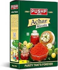 Pushp Achar Masala | 200g Box | Premium Blend of Traditional Spices | Ready-to-Use Pickle Mix | Auth