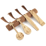 Creative Chinese Style Guzheng Guqin Pipa Musical Instrument Retro Bookmark Exquisite Tassel Souveni