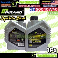 PIRANO 4T Fully / Semi Synthetic Ester 10W40 15W50 Motorcycle Engine Oil 200 500 600 API SNN/JASO MA