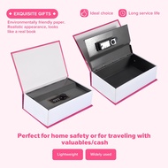 Dictionary Book Safe Storage Box Hidden Safe with 3 Digital Combination Lock Anti-Theft Safe
