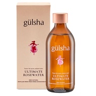 GULSHA ULTIMATE ROSEWATER, 200ml/6.76fl oz 100% Natural Rosa Damascena Flower Water, Cleanses, Nouri