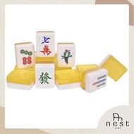 🇸🇬NestHome🇸🇬 GOLD Mahjong Tiles Set -  Size 37 / Animal Tiles / Fei / 160 Tiles / Board Games / Fami