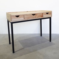 實木 化妝桌 化妝台 書桌 雲杉 原木色 CUA-021