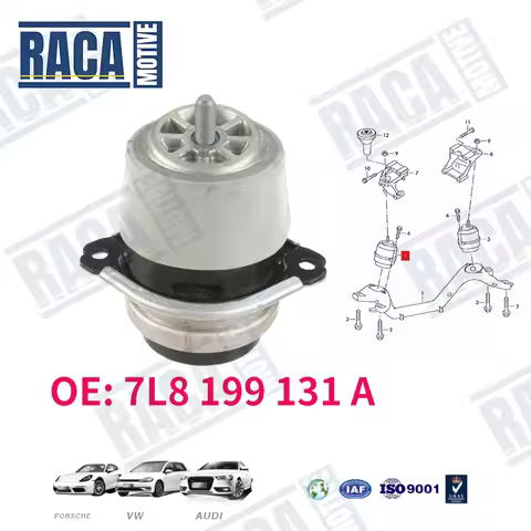 For VW Touareg Porsche Cayenne Audi Q7 Engine Mount Transmission Gearbox Mount 7L6199131A 7L8199131A