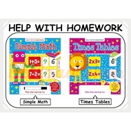Help With Homework: Times Table /Simple Maths