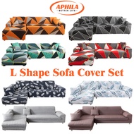 Aphila L Shape Sofa Cover Set Corner Sofa Cover Stretch Sofa Sliocovers For L Shape Sofa/Corner Sofa