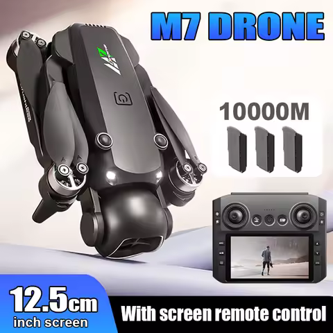 For Genuine M7 RC Drone 8K Professional HD Aerial Photography Remote Control Aircraft Dual Camera Qu