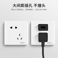 Socket switch panelInternational Electrotechnical concealed switch panel 86 type wall power socket with five holes in o
