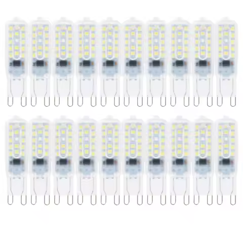 6- 20X G9 LED Lamp 7W 9W 5W AC230V 220V Bulb SMD 2835 Led g9 Light Replace 30/40W Halogen Lamp Light