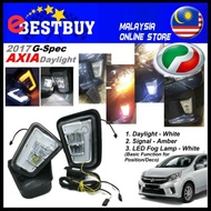 AXIA 2017~2019 G-SPEC DRL + SIGNAL + LED FOG LAMP daylight perodua lampu running light bumper
