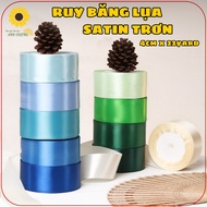 Satin Silk Ribbon 4cm x 22yards, Flower Wrapping, Gift Wrapping, Party Decoration, DIY, Decor