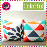 Cushion Cover Pillow Case Sofa Sarung Bantal Sofa Square 45 x 45 cm Colorful