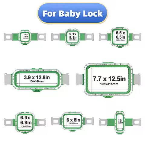 Magnetic Embroidery Frame Mighty Hoop for Baby Lock (Alliance Valiant Venture ENT10 Capella Array 6 