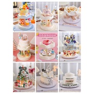 6"/8" Music/Non Music Rotate Cake Base