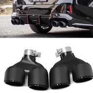 Car Exhaust Tip For BMW G60 G61 520i 530i Changed VTEN Bodykit Quad Exhaust Tip Muffler Tip Tailpipe